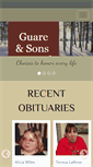Mobile Screenshot of guareandsons.com