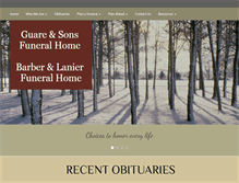 Tablet Screenshot of guareandsons.com